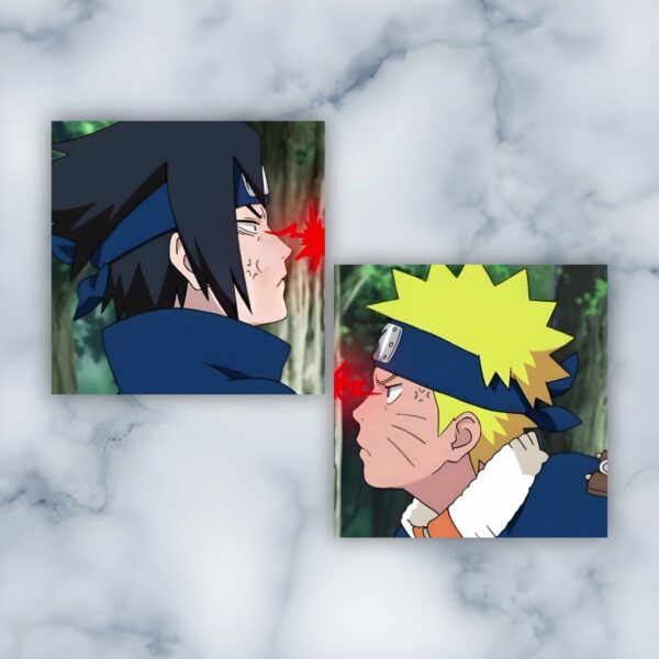 تابلو مچ انیمه ناروتو + ساسکه (Naruto)