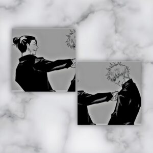 تابلو مچ انیمه جوجوتسو کایزن گوجو + گتو (Jujutsu Kaisen)